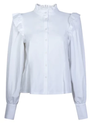 Elegancka Bluzka Kim w Białym Kolorze Jane Lushka