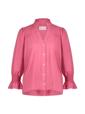 Elegancka Bluzka Olivia w różowym Jane Lushka