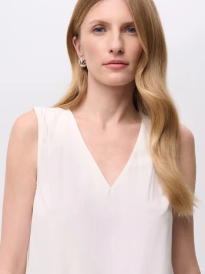 Elegancka bluzka w kolorze kremowym Greenpoint