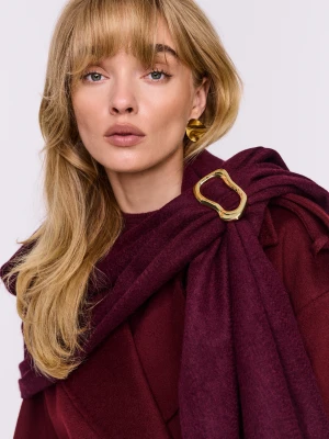 Elegancka broszka o nieregularnym kształcie TARANKO