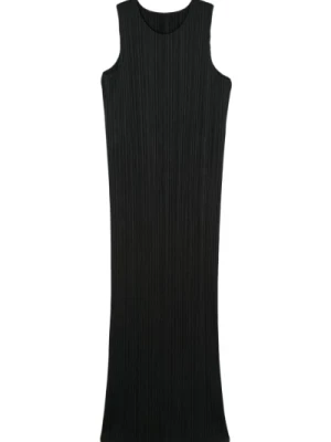 Elegancka Czarna Sukienka dla Kobiet Issey Miyake