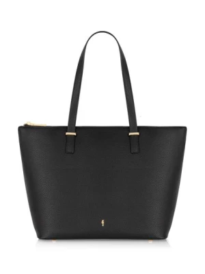 Elegancka czarna torebka shopper damska OCHNIK