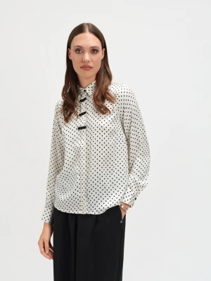 Elegancka koszula w groszki Top Secret