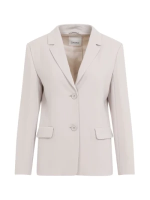 Elegancka Kurtka Cady w Ecru Max Mara