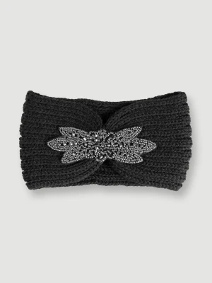 Elegancka opaska na głowę z biżuterią