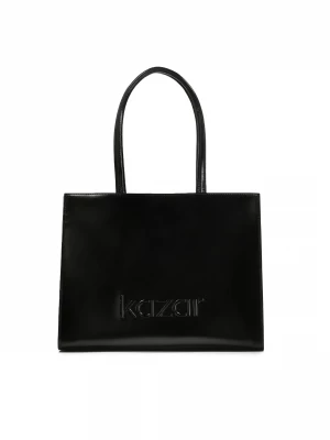 Elegancka skórzana torebka na ramię w stylu minimal Kazar