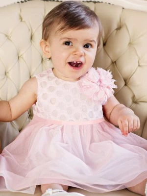 Elegancka sukienka niemowlęca dla dziewczynki Balumi