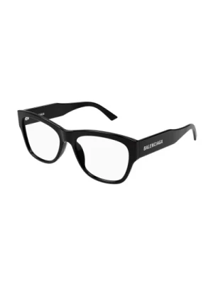 Eleganckie Czarne Okulary dla Nowoczesnej Kobiety Balenciaga