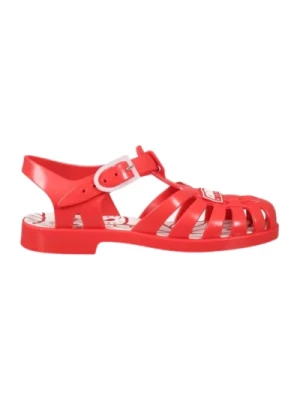 Eleganckie Czerwone Sandały dla Dziewczynek Kenzo