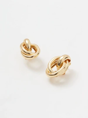 Eleganckie pozłacane kolczyki TARANKO