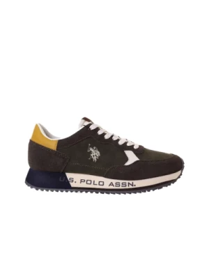 Eleganckie Skórzane Sneakersy dla Mężczyzn U.s. Polo Assn.