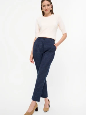 Eleganckie spodnie chino granatowe Greenpoint