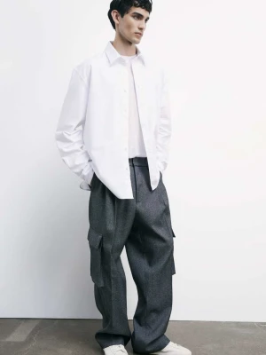 Eleganckie spodnie (IM)PERFECTION w stylu cargo PATRIZIA PEPE