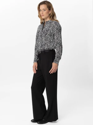 Eleganckie spodnie z szeroką nogawką R-MILEN Volcano