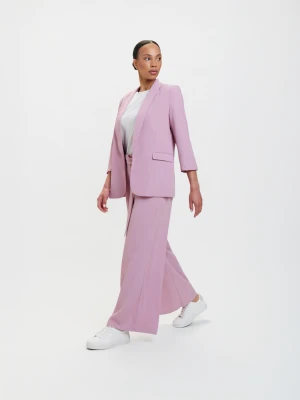 Eleganckie spodnie z wiązaniem róż Top Secret