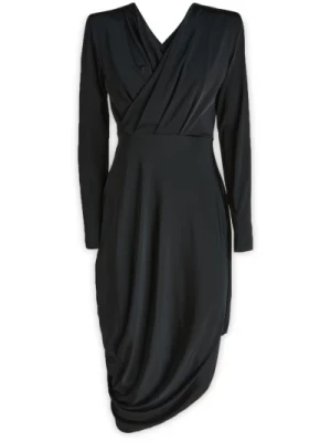 Eleganckie Sukienki Midi dla Kobiet Giorgio Armani