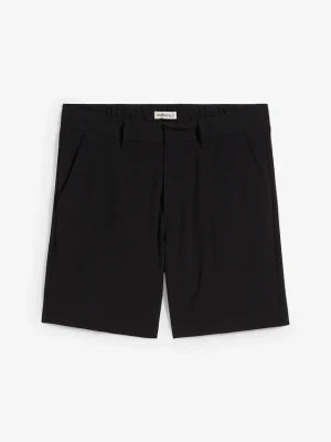 Eleganckie szorty, Relaxed Fit BonPrix czarny