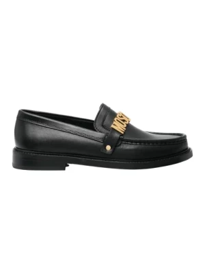 Eleganckie Zamknięte Loafersy Moschino