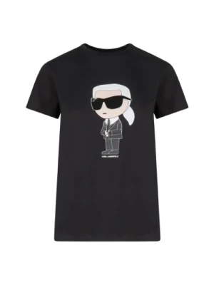 Elegant Maxi Print T-Shirt Karl Lagerfeld