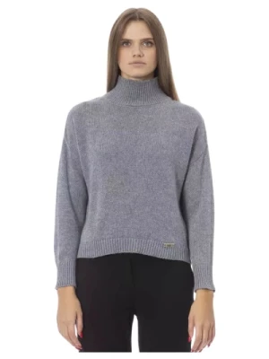 Elegant Volcano Neck Sweater Baldinini