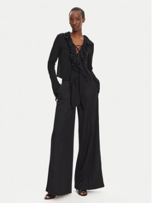 Eleh Bluzka ESS250026 Czarny Regular Fit