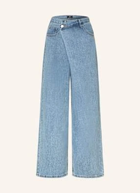 Eleh Jeansy W Stylu Kopertowym blau