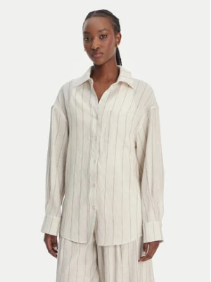 Eleh Koszula SS260271 Écru Relaxed Fit