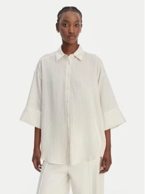 Eleh Koszula SS260297 Biały Relaxed Fit