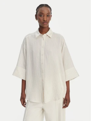 Eleh Koszula SS260297 Biały Relaxed Fit
