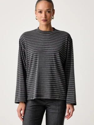 Eleh longsleeve damski z wiskozą szary