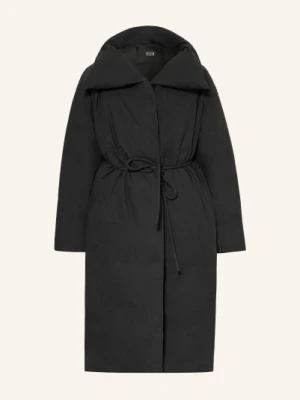 Eleh Płaszcz Piumino schwarz