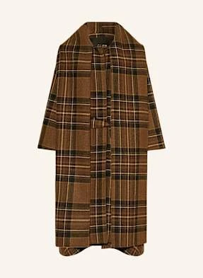 Eleh Płaszcz Z Rękawami 3/4 braun