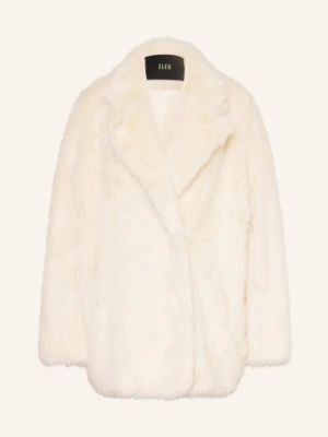 Eleh Płaszcz Ze Sztucznego Futra weiss