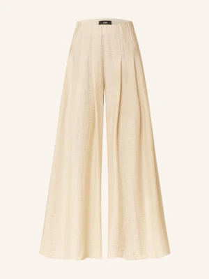 Eleh Spodnie Marlena Z Dodatkiem Lnu beige