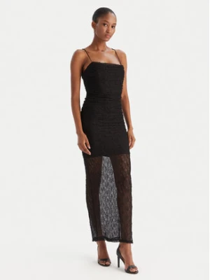 Eleh Sukienka koktajlowa EFW250350 Czarny Slim Fit
