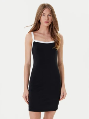 Eleh Sukienka letnia ESS250115 Czarny Slim Fit