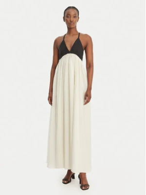 Eleh Sukienka letnia SS260018 Biały Regular Fit