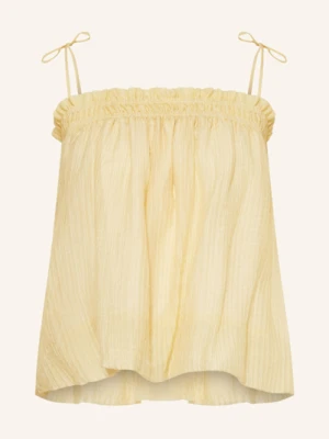 Eleh Top Plisowany gelb