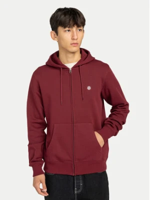 Element Bluza Icon Embroidery ELYFT00199 Bordowy Regular Fit