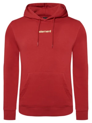Element Bluza Lowcase BP PO ELYSF00296 Czerwony Regular Fit
