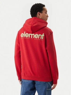 Element Bluza Lowcase Bp Po ELYSF00296 Czerwony Regular Fit