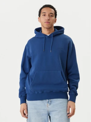 Element Bluza Lowcase Pigment Po ELYFT00173 Niebieski Relaxed Fit