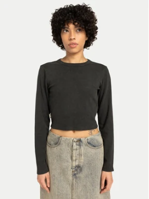 Element Bluzka Icon Crop W ELJKT00122 Czarny Cropp Fit
