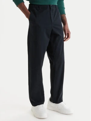 Element Chinosy Regular Comfort Twill ELYNP00190 Czarny Regular Fit