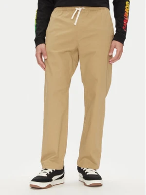 Element Spodnie materiałowe Chillin Classic ELYNP00153 Brązowy Regular Fit