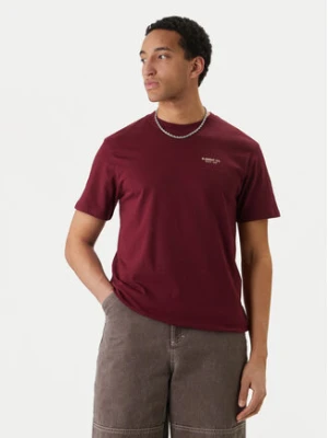 Element T-Shirt Element Co ELYZT00603 Bordowy Regular Fit