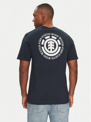 Element T-Shirt ELYZT00490 Granatowy Regular Fit