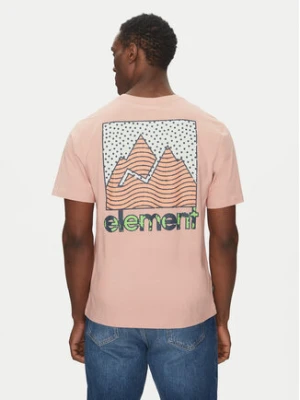 Element T-Shirt ELYZT00496 Różowy Regular Fit
