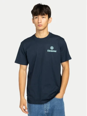 Element T-Shirt Epic ELYZT00578 Granatowy Regular Fit