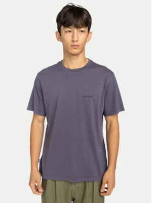 Element T-Shirt Lowcase Pigment ELYKT00177 Fioletowy Regular Fit
